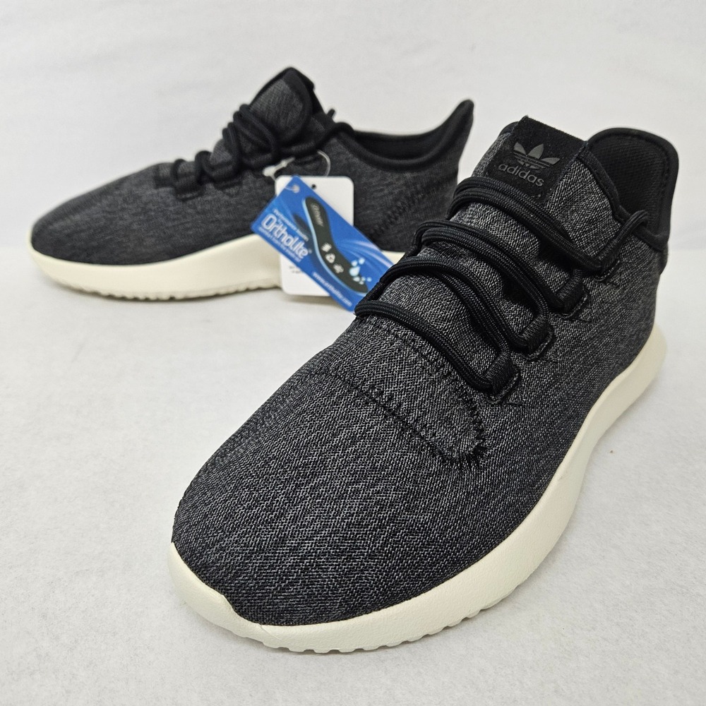 Adidas Tubular Shadow Casual Shoes CQ2460 Core Black Off White Men's Size 7 - Picture 4 of 11